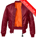 BUNDA MA1 BOMBER JACKET, Brandit - bordo