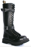 Glady - boty STEEL ROCK BLACK ZIP 2P, 20 dírek