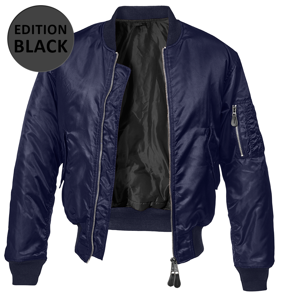BUNDA MA1 BOMBER JACKET, Brandit - tmavě modrý