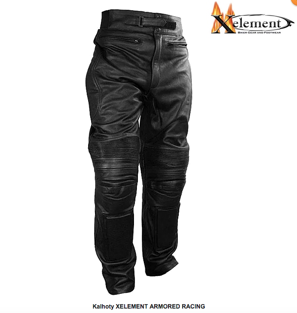KALHOTY XELEMENT ARMORED RACING - pánské