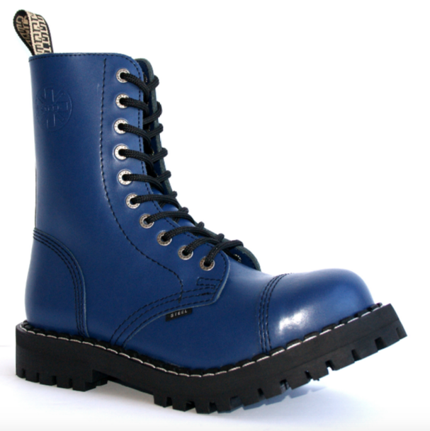 Glady - boty STEEL FULL BLUE, 10 dírek (ES)